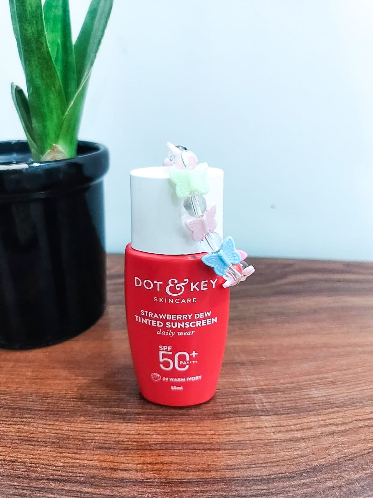Tinted sunscreen
